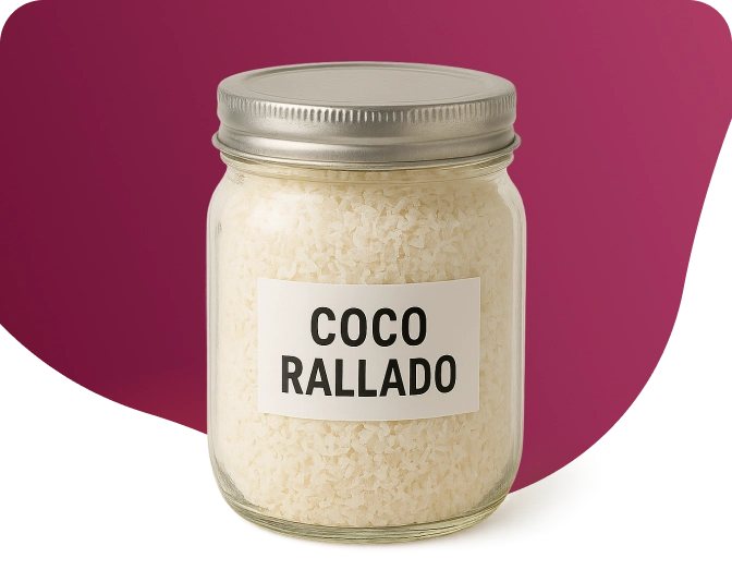 Imagen coco rallado