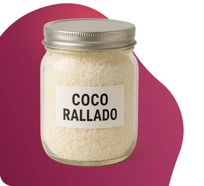 Imagen coco rallado