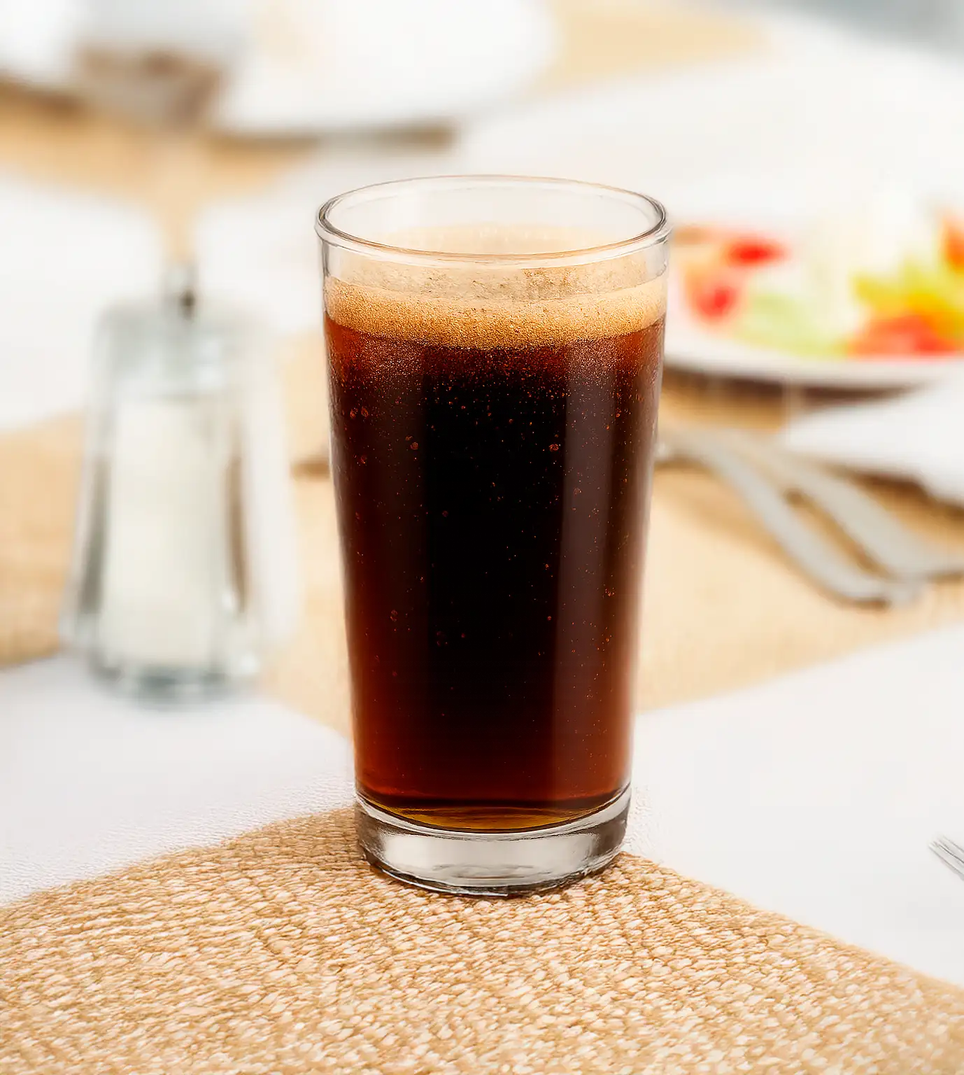 Imagen vaso color caramelo